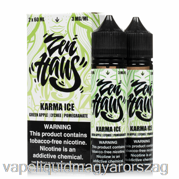 Karma Jég - Zen Haus - 120ml 0mg Vape Toll